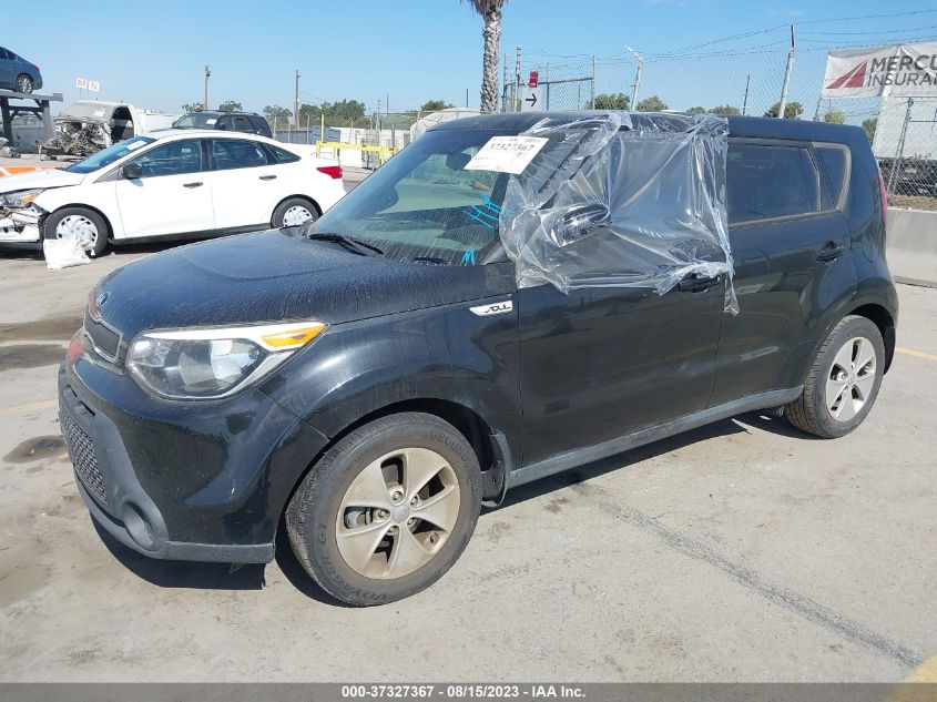 2016 KIA SOUL BASE - KNDJN2A28G7829563