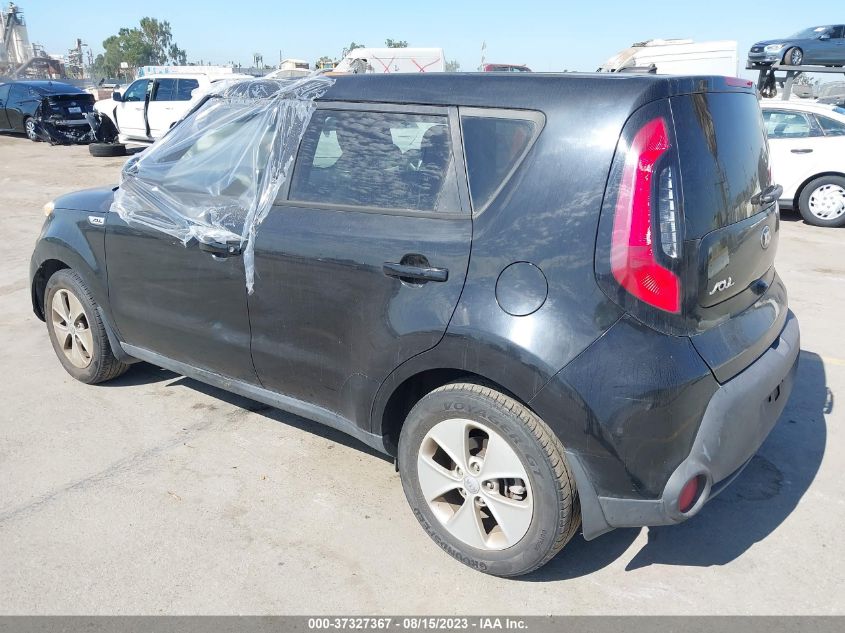 2016 KIA SOUL BASE - KNDJN2A28G7829563