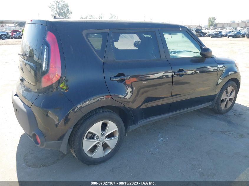 2016 KIA SOUL BASE - KNDJN2A28G7829563