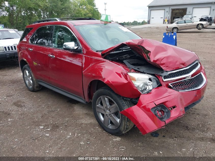 2014 CHEVROLET EQUINOX LTZ - 2GNALDEK9E6316290