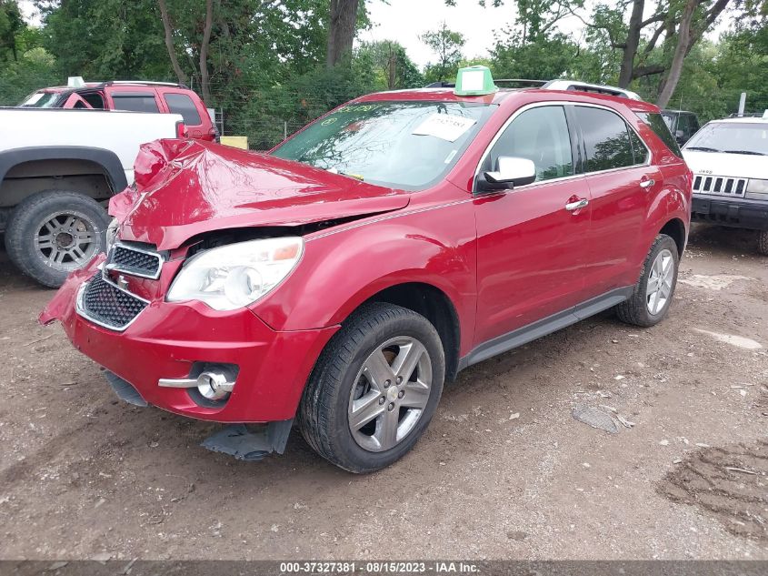 2014 CHEVROLET EQUINOX LTZ - 2GNALDEK9E6316290