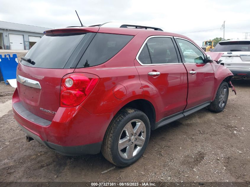 2014 CHEVROLET EQUINOX LTZ - 2GNALDEK9E6316290