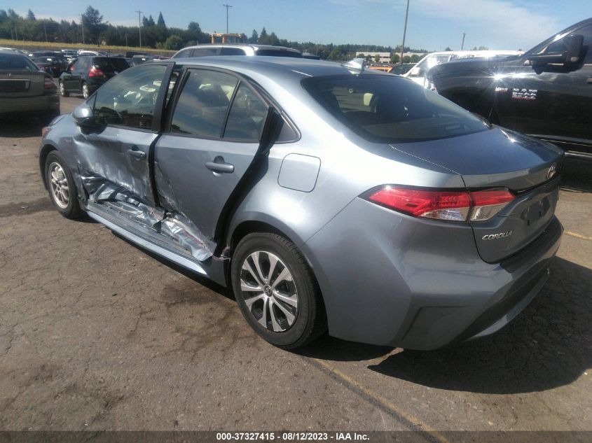 JTDEAMDE1MJ025800 Toyota Corolla HYBRID LE 3