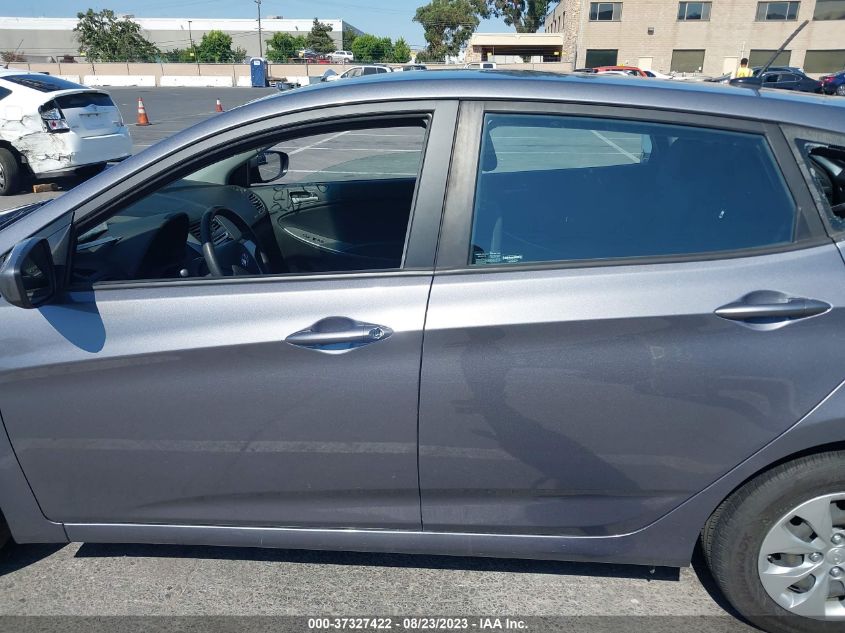 2017 HYUNDAI ACCENT SE - KMHCT5AE1HU315210
