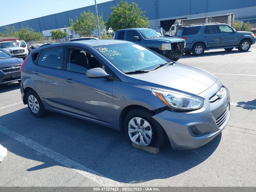 2017 HYUNDAI ACCENT SE - KMHCT5AE1HU315210