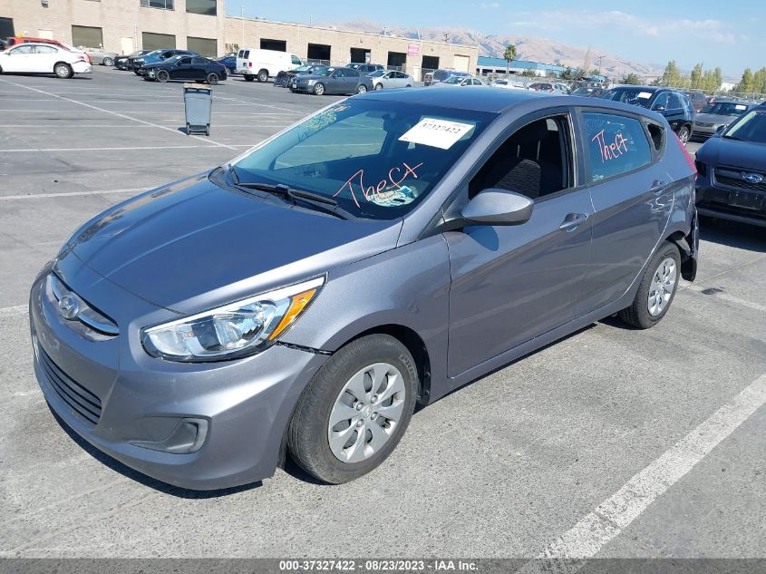 2017 HYUNDAI ACCENT SE - KMHCT5AE1HU315210