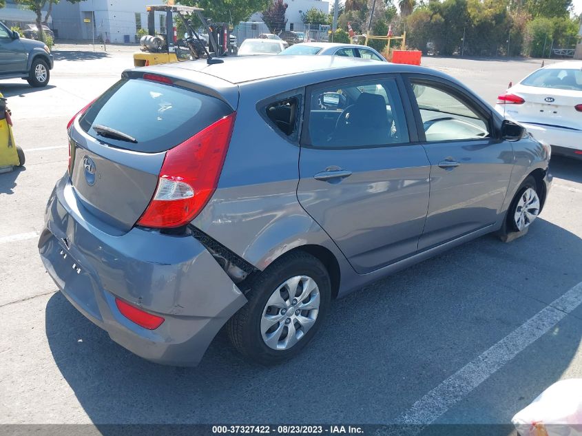 2017 HYUNDAI ACCENT SE - KMHCT5AE1HU315210