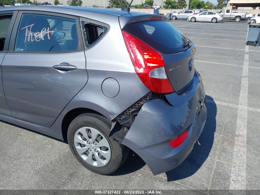 2017 HYUNDAI ACCENT SE - KMHCT5AE1HU315210