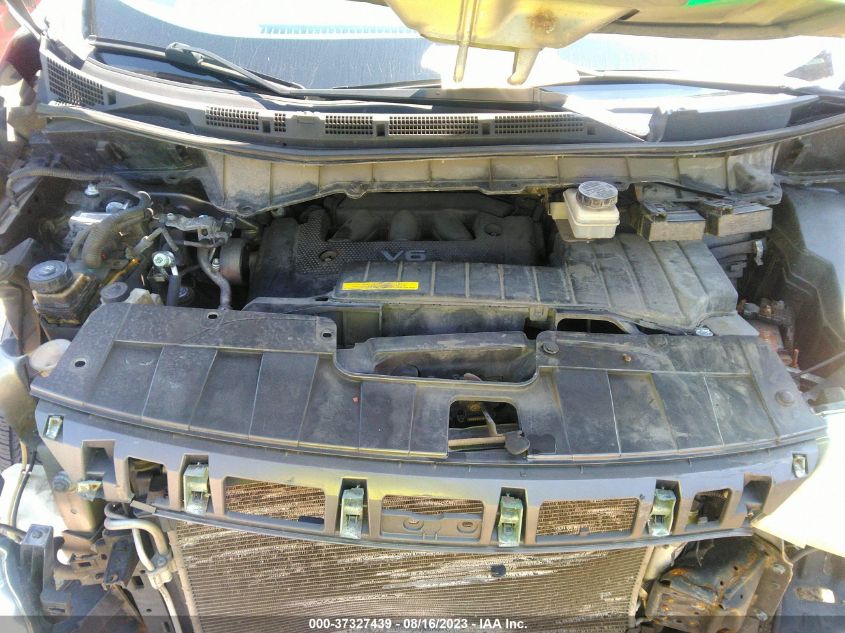 2013 NISSAN QUEST S/SV/SL/LE - JN8AE2KP7D9065493