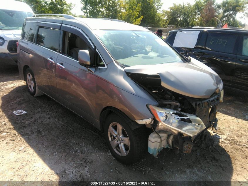 2013 NISSAN QUEST S/SV/SL/LE - JN8AE2KP7D9065493