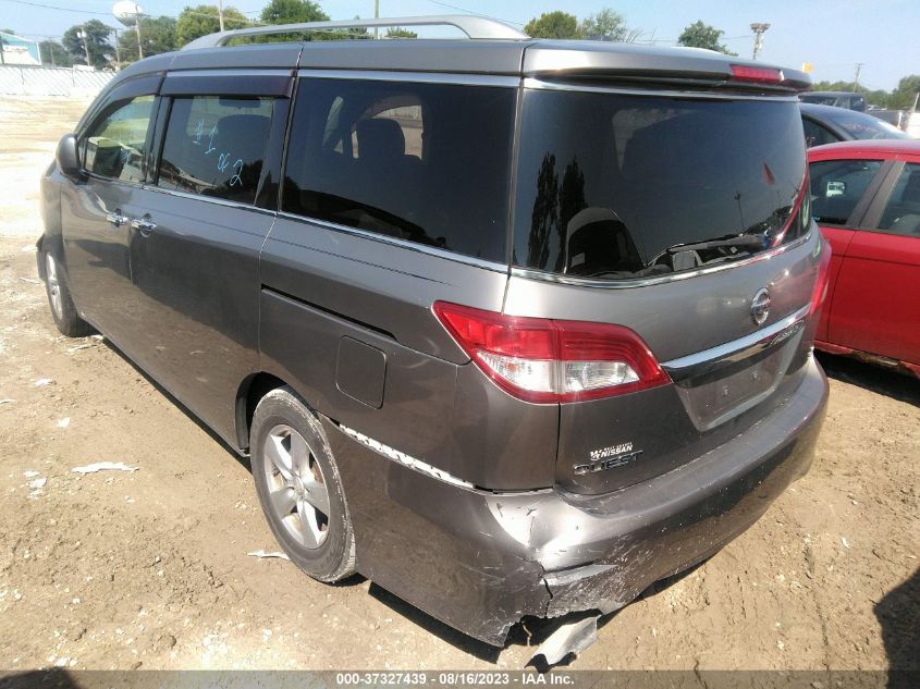 2013 NISSAN QUEST S/SV/SL/LE - JN8AE2KP7D9065493