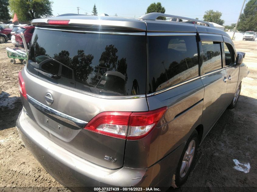 2013 NISSAN QUEST S/SV/SL/LE - JN8AE2KP7D9065493