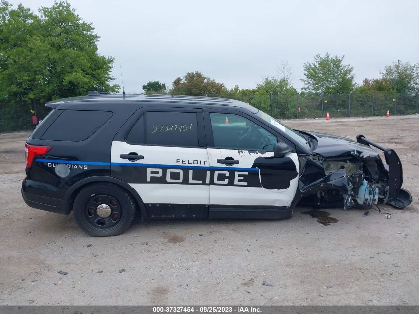 2018 FORD POLICE INTERCEPTOR 1FM5K8AR3JGB81014