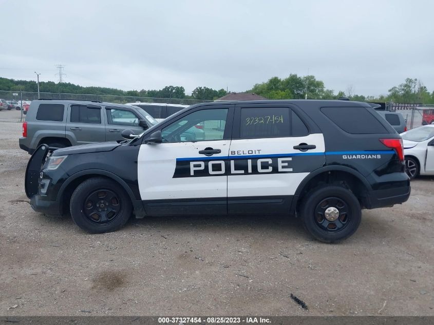 2018 FORD POLICE INTERCEPTOR 1FM5K8AR3JGB81014
