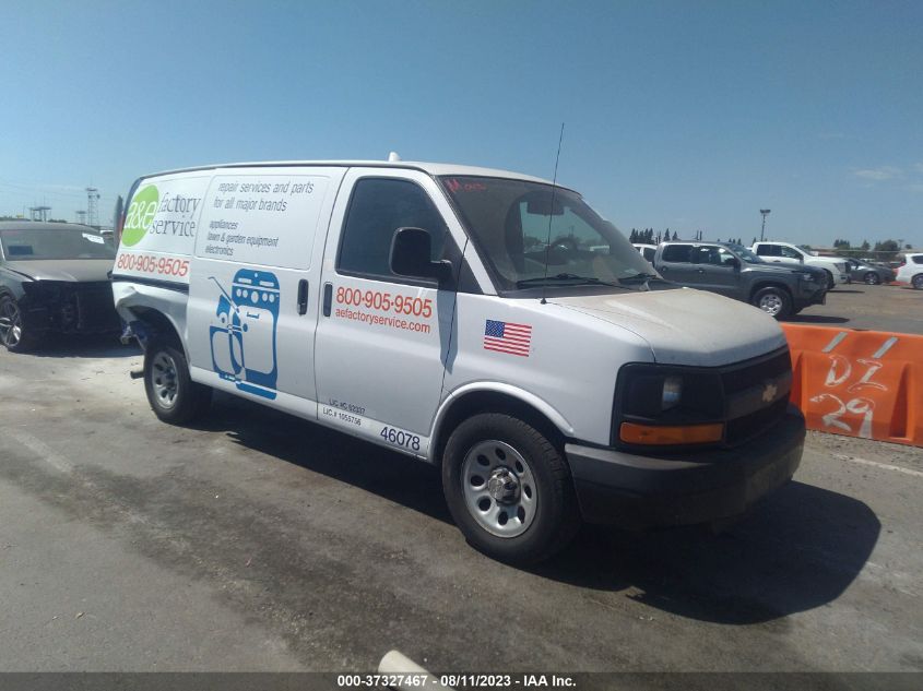 2014 CHEVROLET EXPRESS CARGO VAN - 1GCSGAFX1E1164678