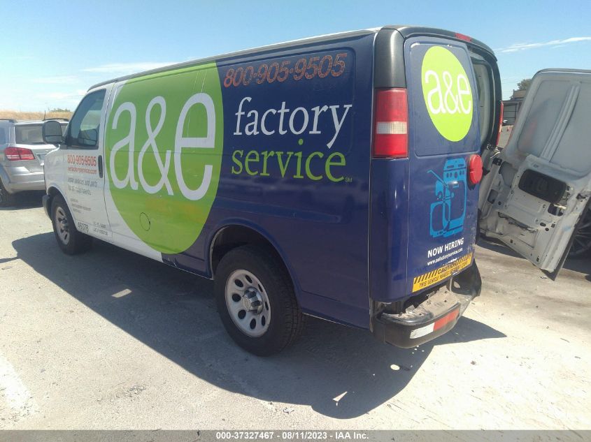 2014 CHEVROLET EXPRESS CARGO VAN - 1GCSGAFX1E1164678