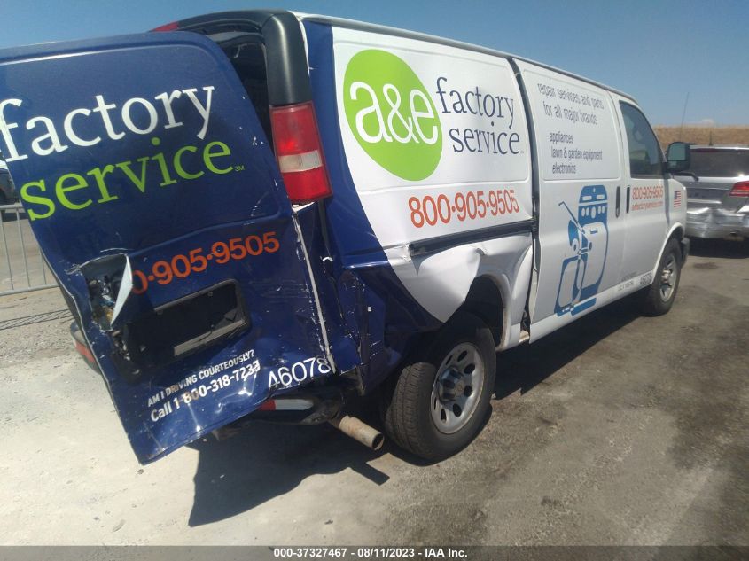 2014 CHEVROLET EXPRESS CARGO VAN - 1GCSGAFX1E1164678