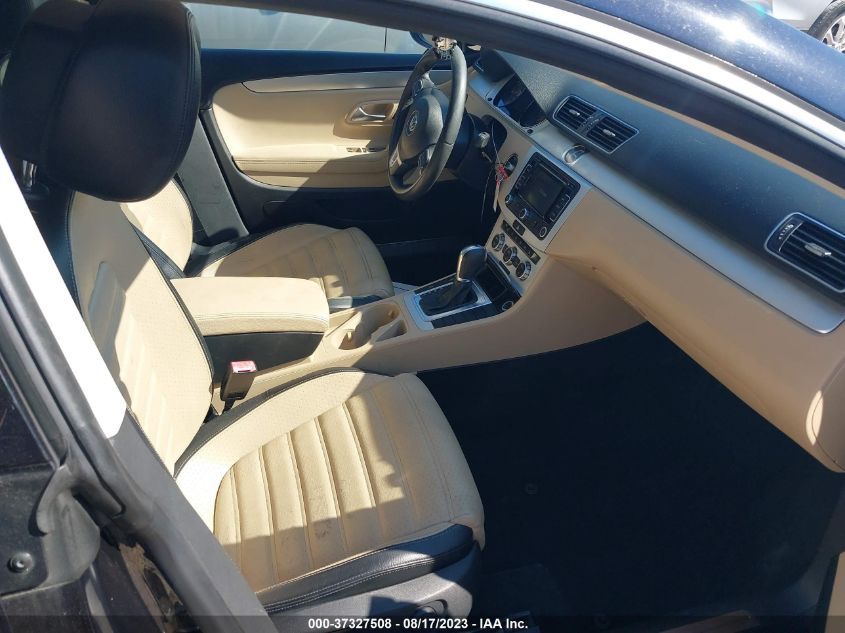 2013 VOLKSWAGEN CC SPORT PLUS - WVWBP7AN1DE500622
