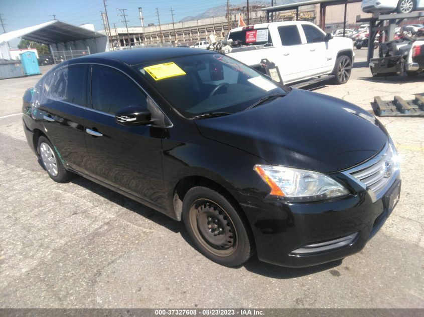 2015 NISSAN SENTRA S/SV/SR/SL - 3N1AB7AP4FY219256