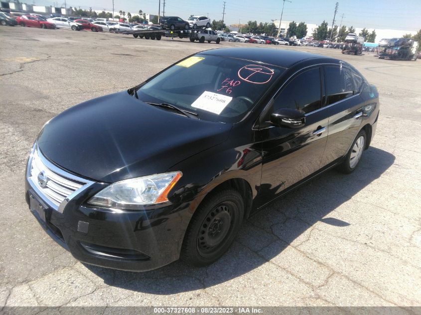 2015 NISSAN SENTRA S/SV/SR/SL - 3N1AB7AP4FY219256