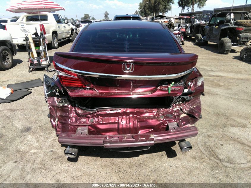 2016 HONDA ACCORD SEDAN SPORT - 1HGCR2F57GA180102