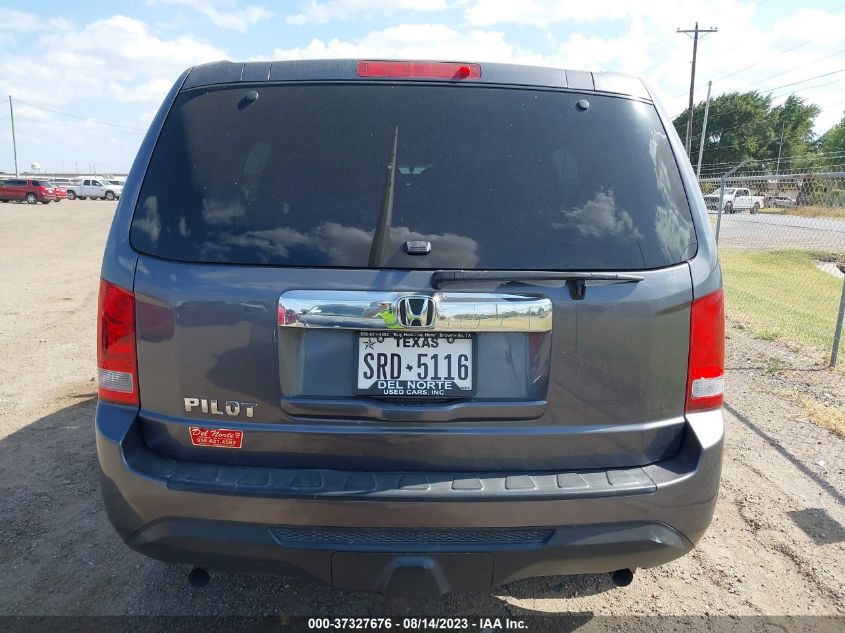 2014 HONDA PILOT LX - 5FNYF3H2XEB023058