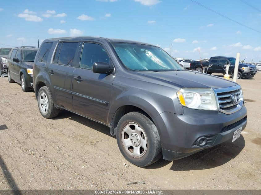 2014 HONDA PILOT LX - 5FNYF3H2XEB023058