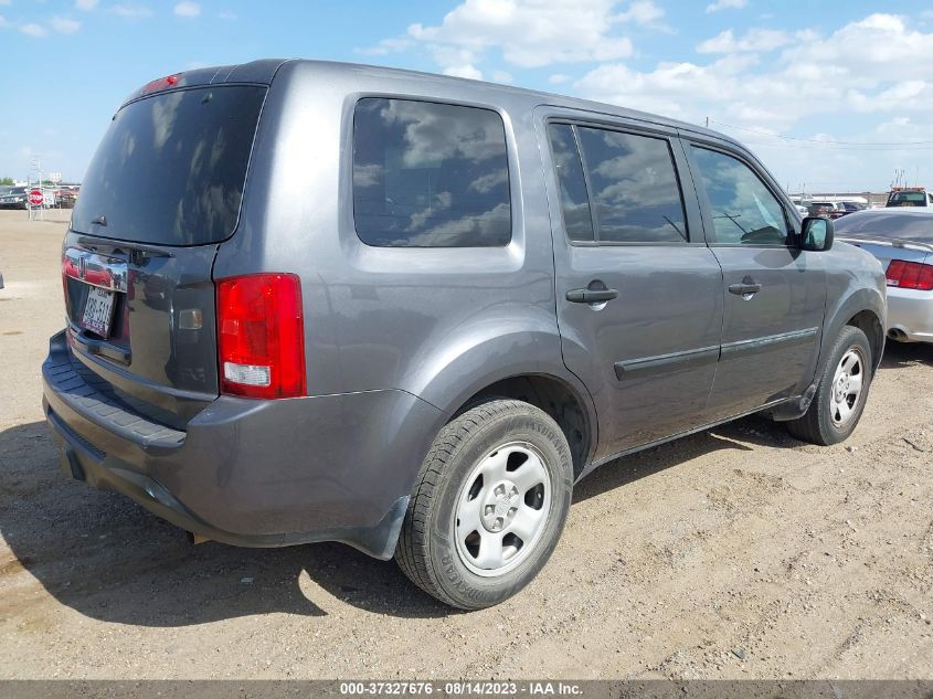 2014 HONDA PILOT LX - 5FNYF3H2XEB023058