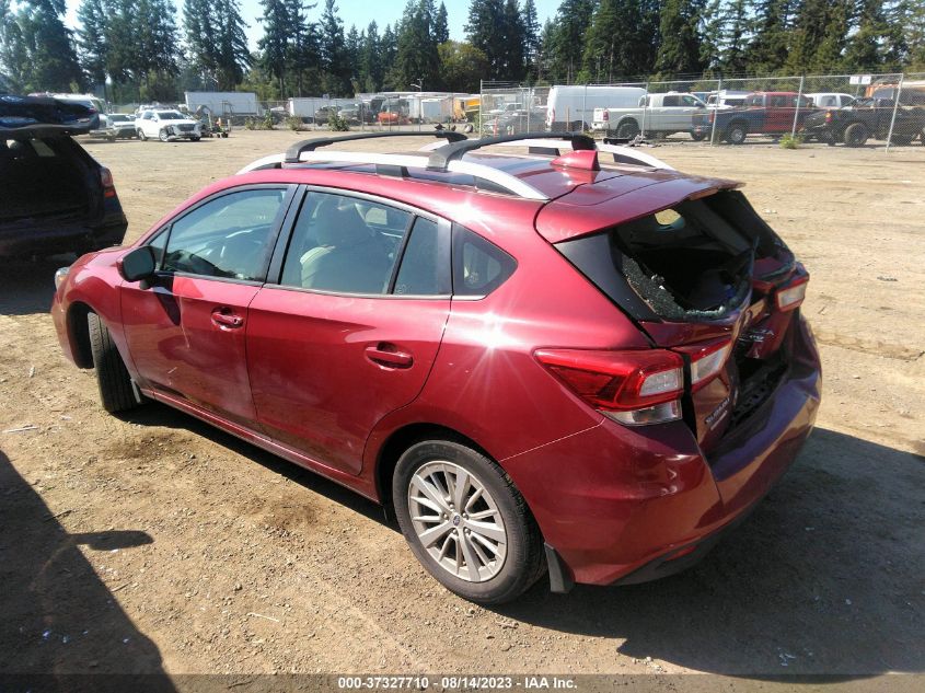 2017 SUBARU IMPREZA PREMIUM - 4S3GTAB68H3748115