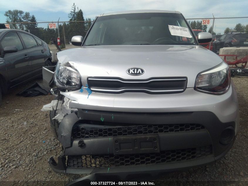 2017 KIA SOUL BASE - KNDJN2A28H7493933