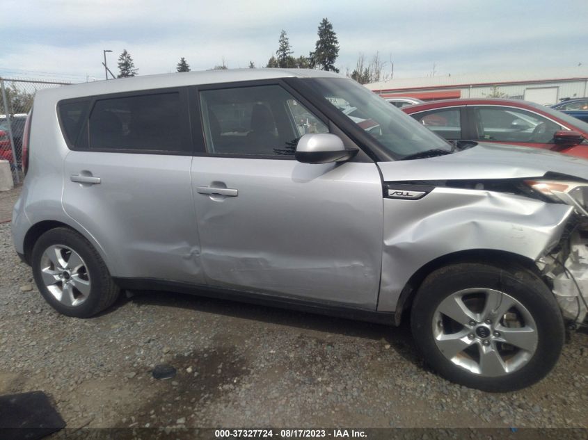 2017 KIA SOUL BASE - KNDJN2A28H7493933