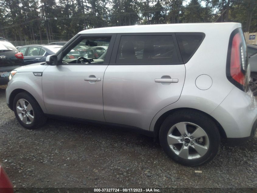 2017 KIA SOUL BASE - KNDJN2A28H7493933
