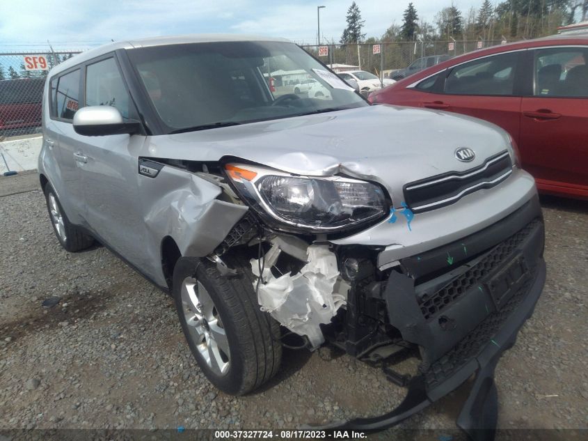 2017 KIA SOUL BASE - KNDJN2A28H7493933
