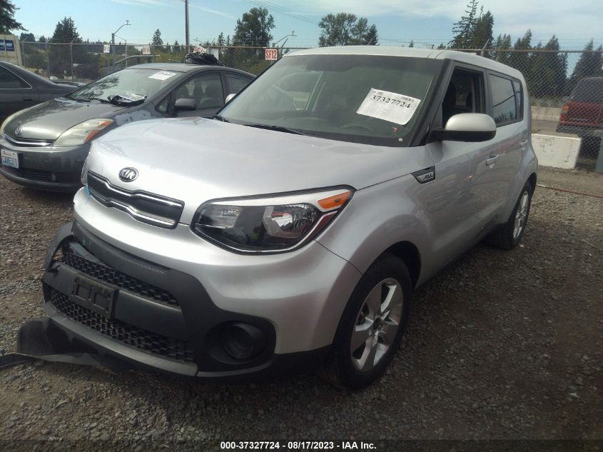 2017 KIA SOUL BASE - KNDJN2A28H7493933