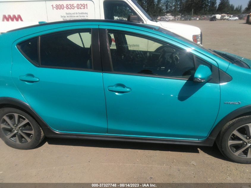 2018 TOYOTA PRIUS C ONE/TWO/THREE/FOUR - JTDKDTB36J1612091
