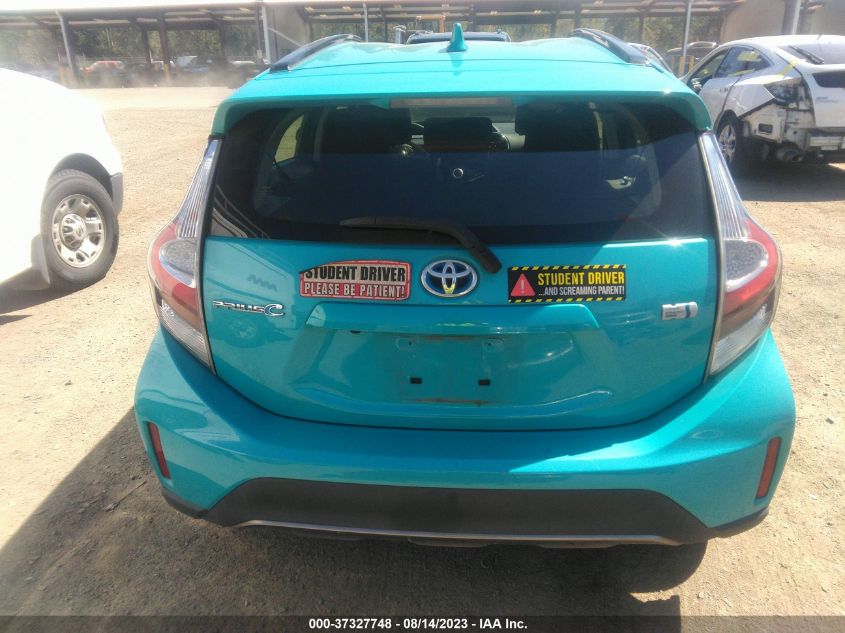 2018 TOYOTA PRIUS C ONE/TWO/THREE/FOUR - JTDKDTB36J1612091