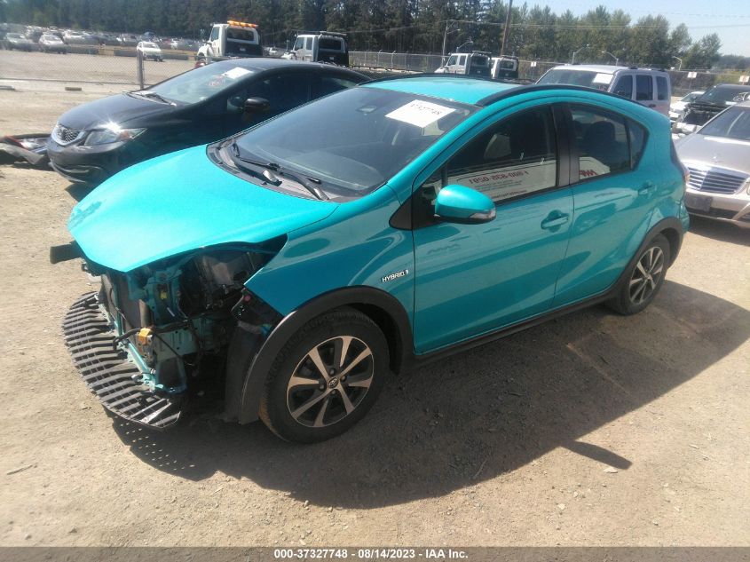 2018 TOYOTA PRIUS C ONE/TWO/THREE/FOUR - JTDKDTB36J1612091