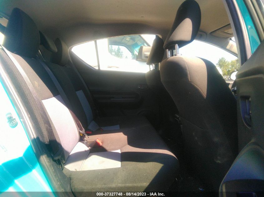 2018 TOYOTA PRIUS C ONE/TWO/THREE/FOUR - JTDKDTB36J1612091