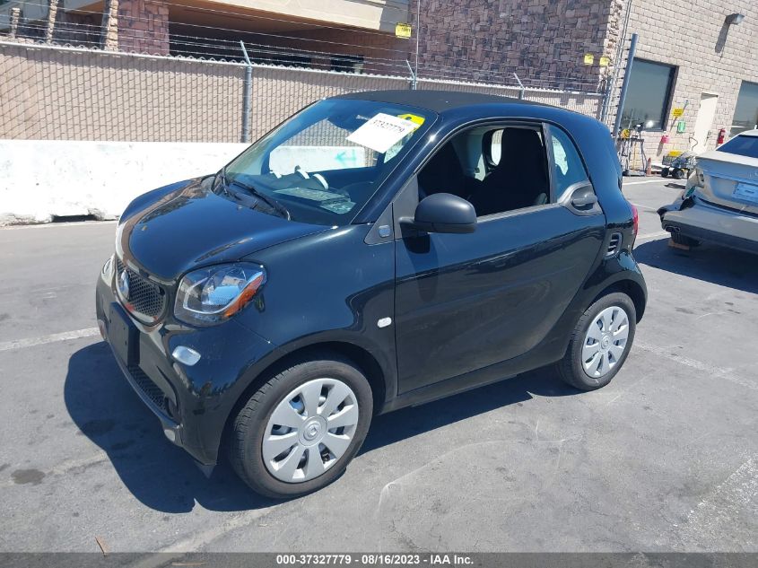 2019 SMART EQ FORTWO PURE/PASSION/PRIME WMEFJ9BA0KK383089