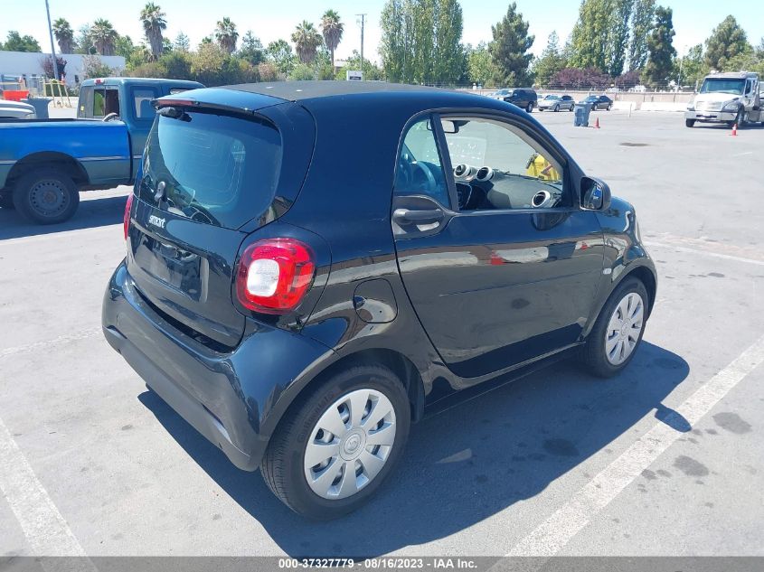 2019 SMART EQ FORTWO PURE/PASSION/PRIME WMEFJ9BA0KK383089