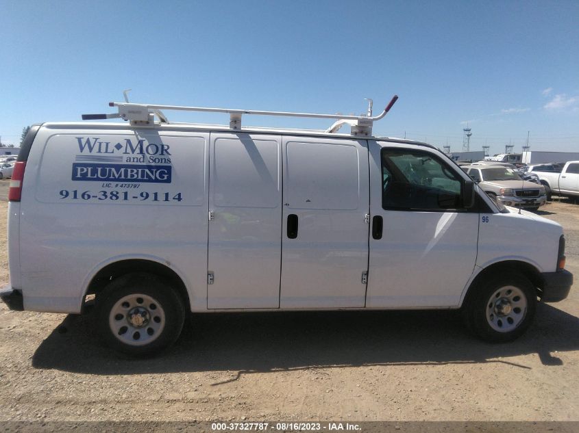 2013 CHEVROLET EXPRESS CARGO VAN - 1GCSGAFX4D1106658