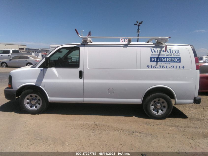 2013 CHEVROLET EXPRESS CARGO VAN - 1GCSGAFX4D1106658