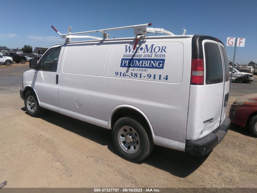 2013 CHEVROLET EXPRESS CARGO VAN - 1GCSGAFX4D1106658