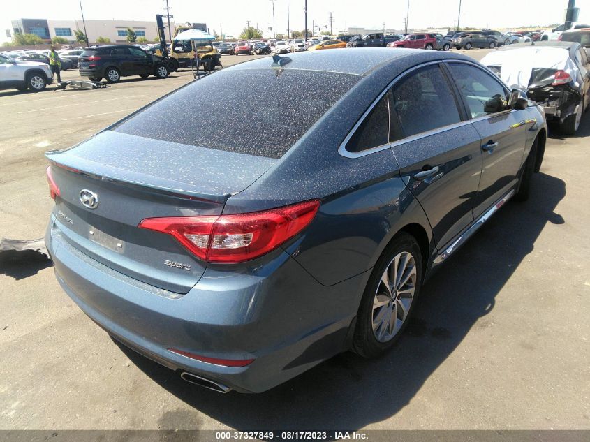 2015 HYUNDAI SONATA 2.4L SPORT - 5NPE34AF8FH225396