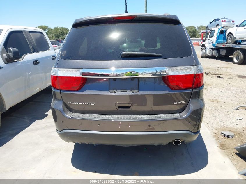 2013 DODGE DURANGO CREW - 1C4RDHDGXDC680222