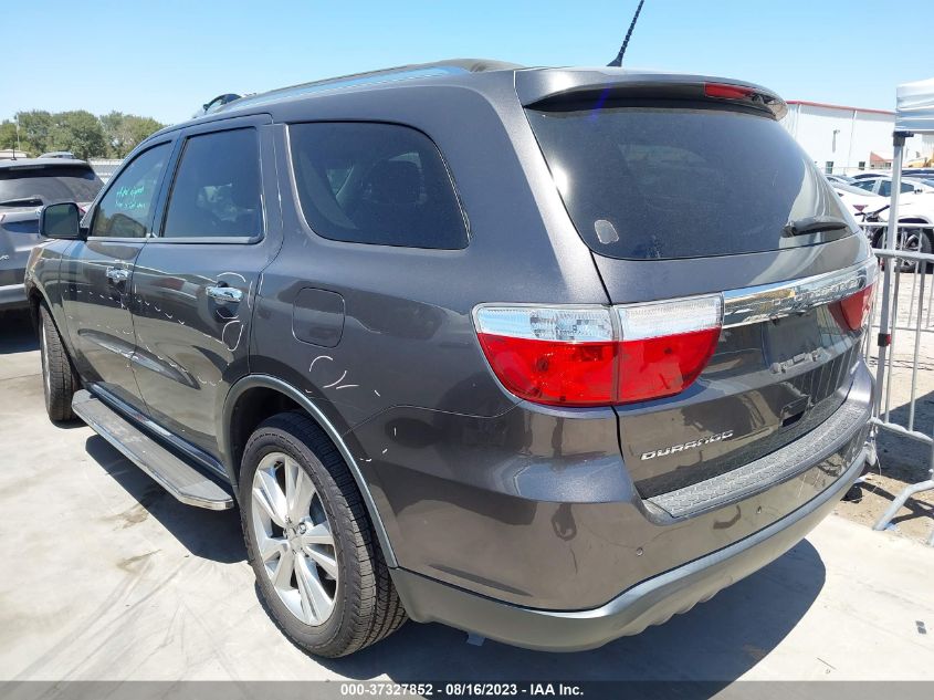 2013 DODGE DURANGO CREW - 1C4RDHDGXDC680222