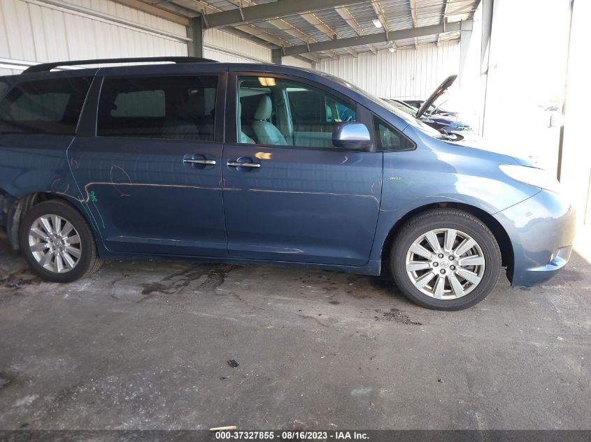 2017 TOYOTA SIENNA XLE - 5TDDZ3DCXHS158920