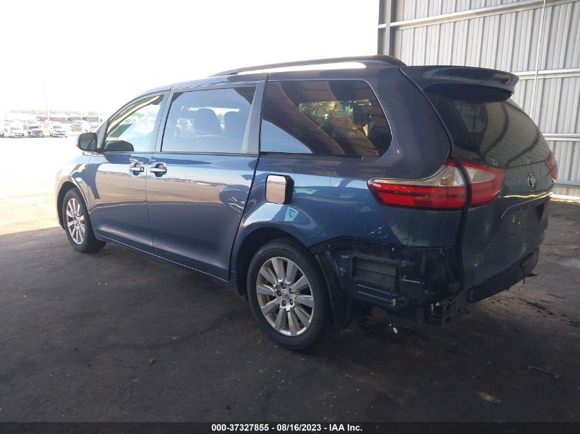 2017 TOYOTA SIENNA XLE - 5TDDZ3DCXHS158920