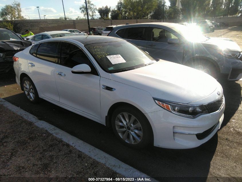 2016 KIA OPTIMA EX - 5XXGU4L31GG086721