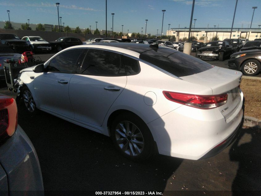 2016 KIA OPTIMA EX - 5XXGU4L31GG086721